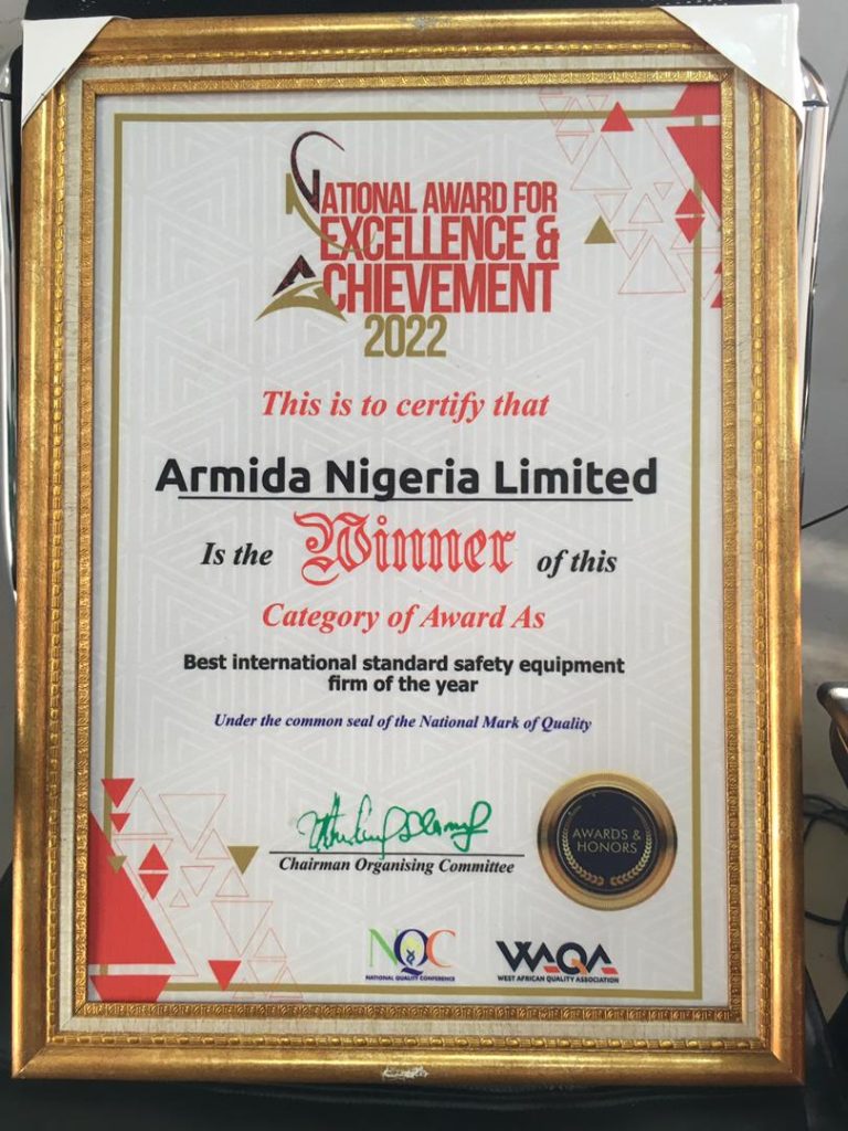 Armida industry award 1